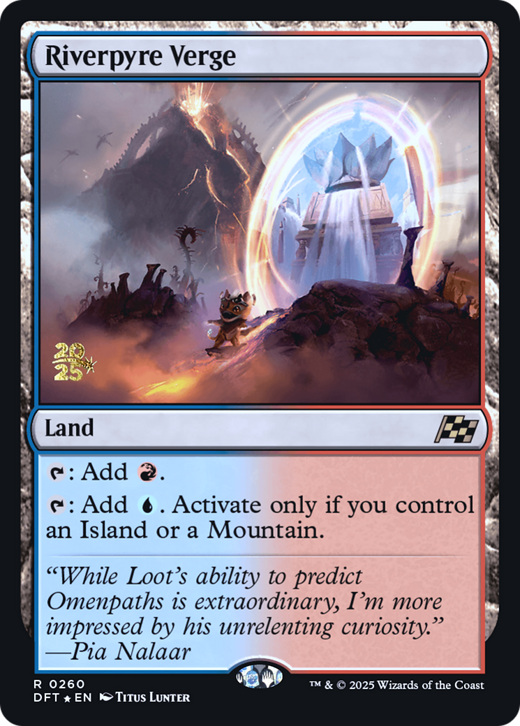Riverpyre Verge (-260) [Prerelease Cards]  Foil