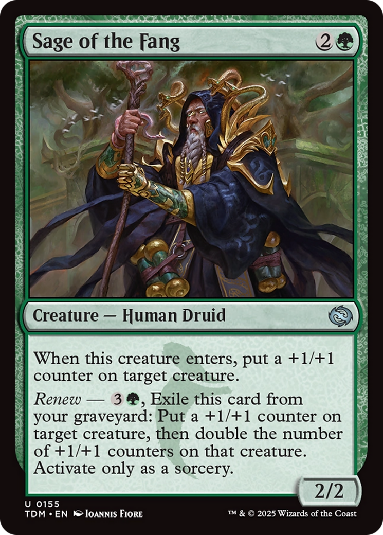 Sage of the Fang (155) [Tarkir: Dragonstorm]