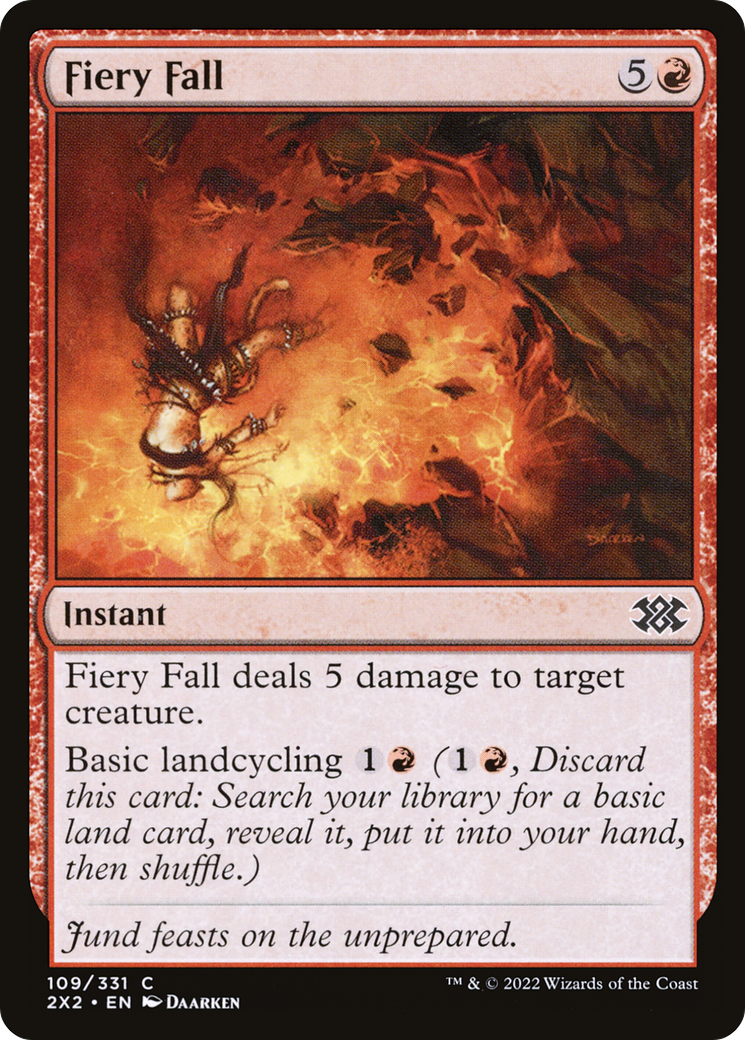 Fiery Fall [Double Masters 2022] Foil