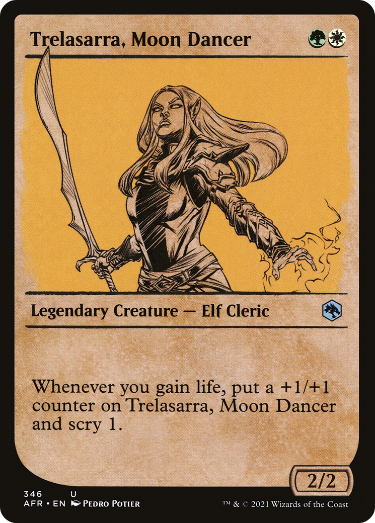 Trelasarra, Moon Dancer (Showcase) [Dungeons & Dragons: Adventures in the Forgotten Realms] Foil
