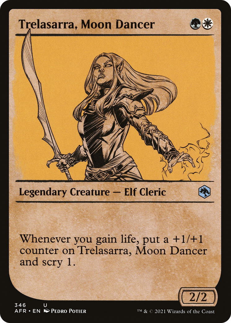 Trelasarra, Moon Dancer (Showcase) [Dungeons & Dragons: Adventures in the Forgotten Realms] Foil