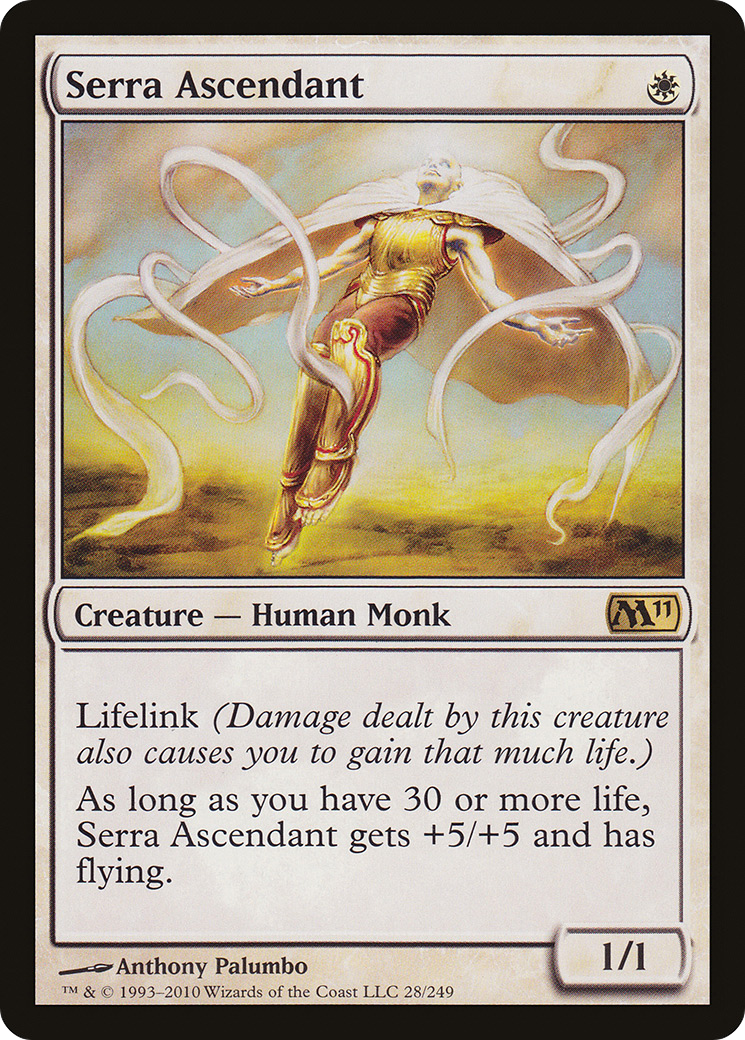 Serra Ascendant [Magic 2011] Foil