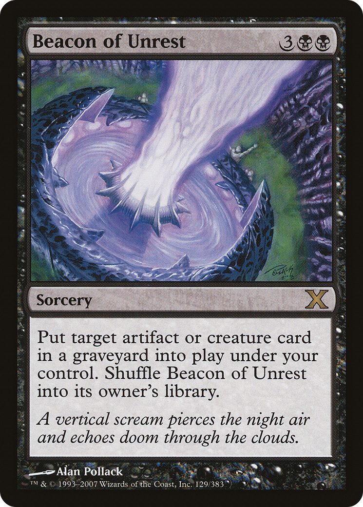 Beacon of Unrest [Tenth Edition] Foil