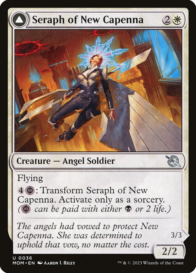 Seraph of New Capenna // Seraph of New Phyrexia 36/291 (March of the Machine) 