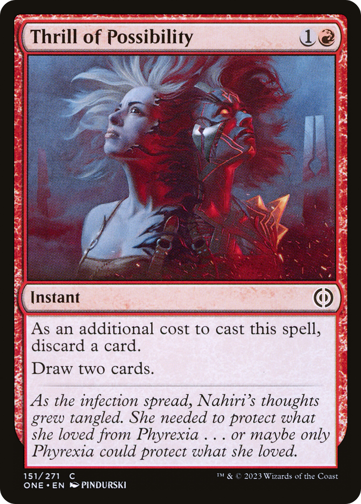 Thrill of Possibility [Phyrexia: All Will Be One] Foil