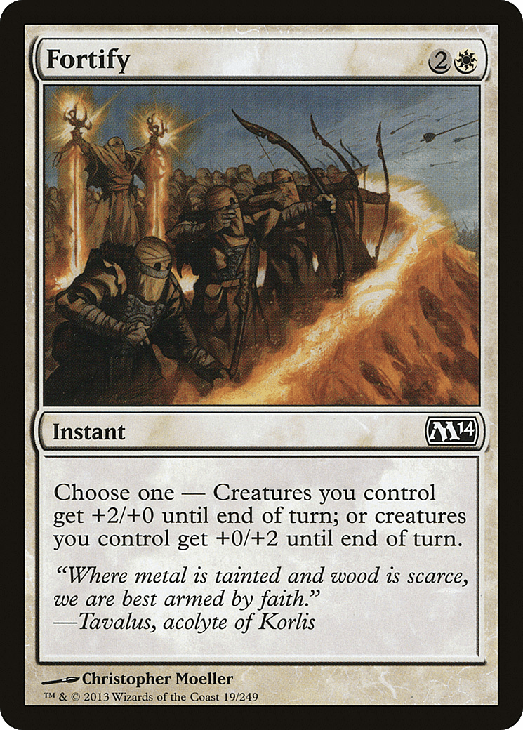 Fortify [Magic 2014] Foil