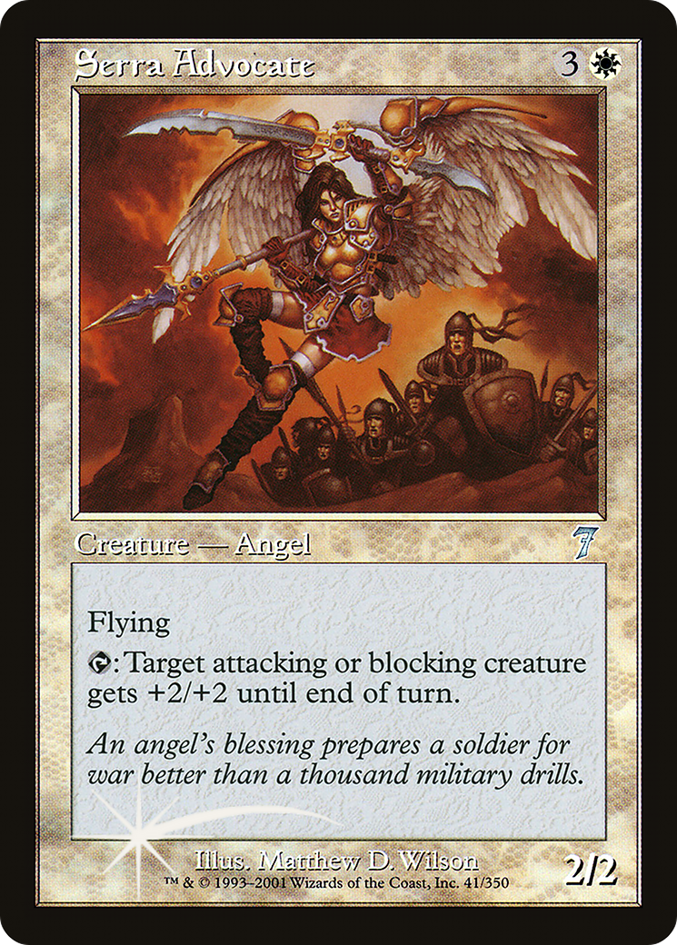Serra Advocate [Seventh Edition] Foil