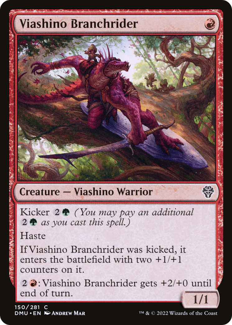Viashino Branchrider [Dominaria United] Foil