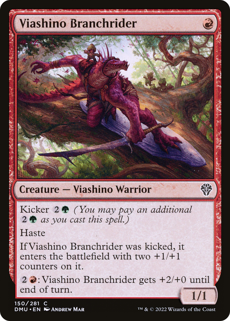 Viashino Branchrider [Dominaria United] Foil