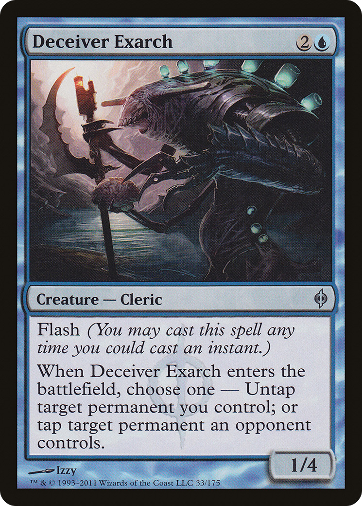 Deceiver Exarch [New Phyrexia] Foil