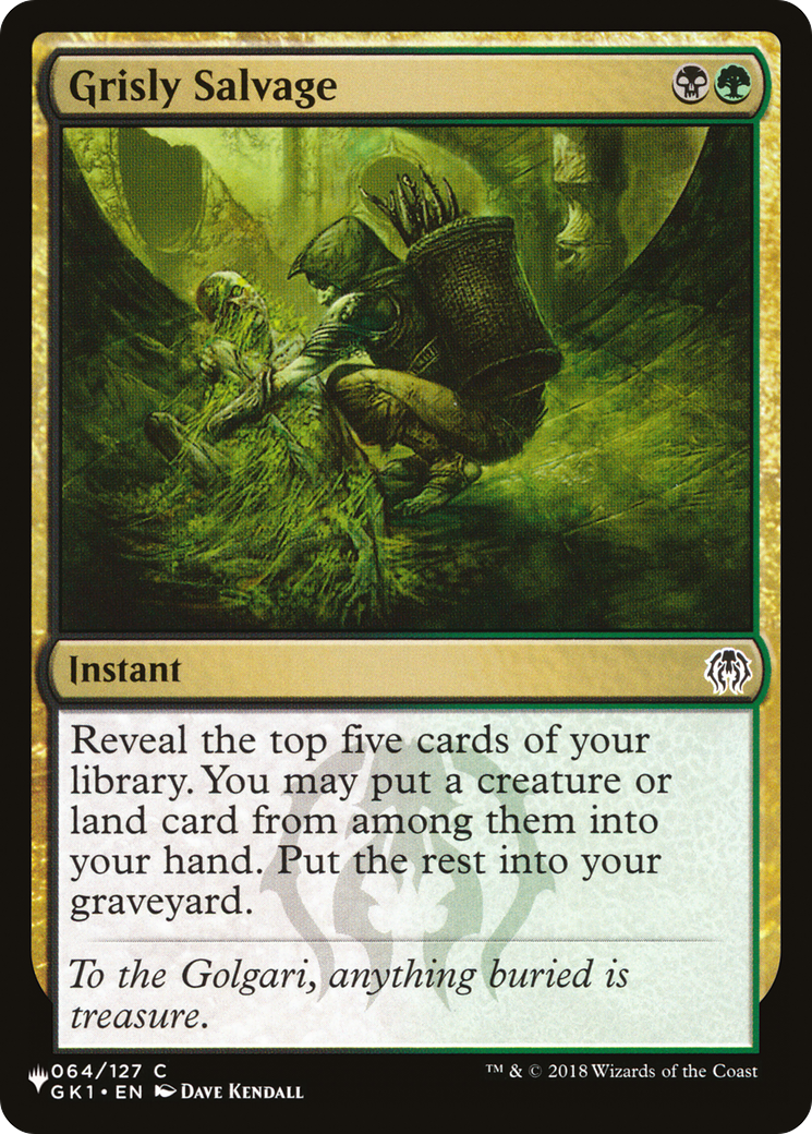 Grisly Salvage |  (GK1-64) [The List]