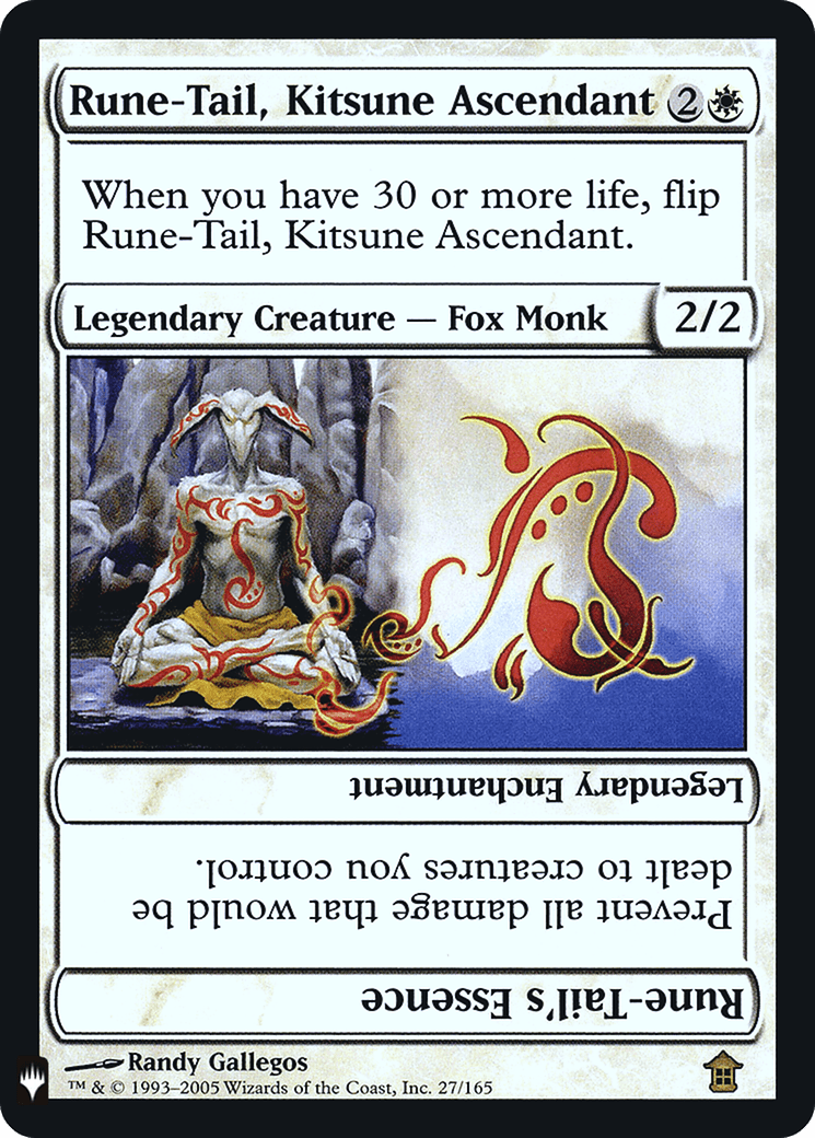 Rune-Tail, Kitsune Ascendant // Rune-Tail's Essence |  (SOK-27) [The List]