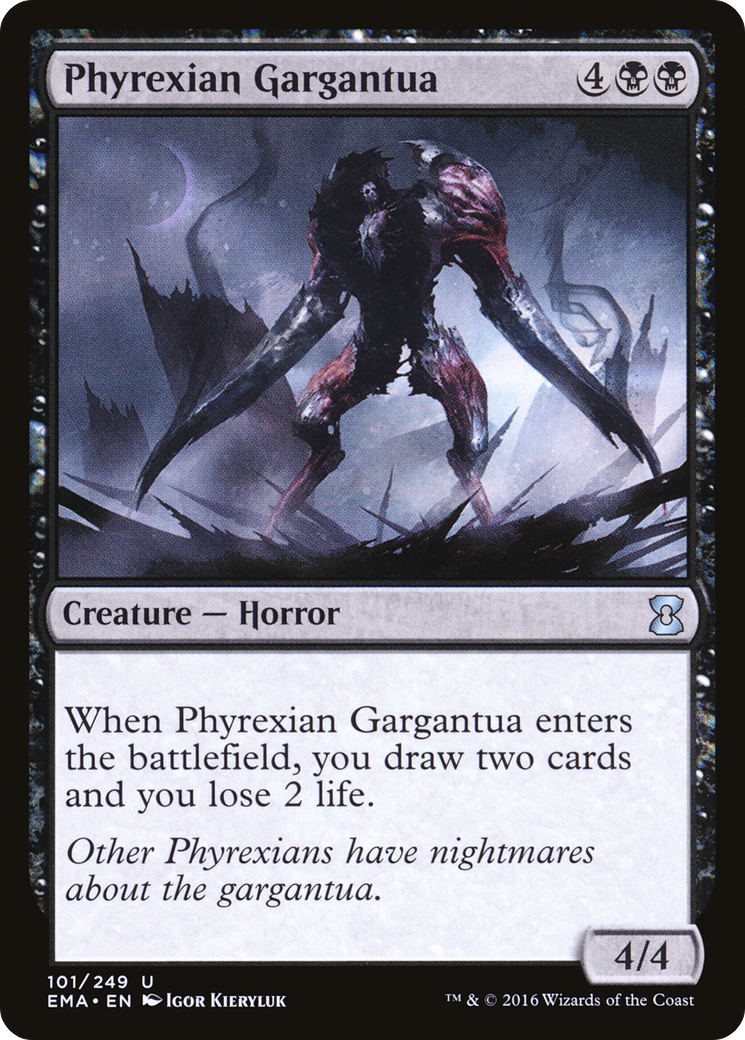 Phyrexian Gargantua [Eternal Masters] Foil