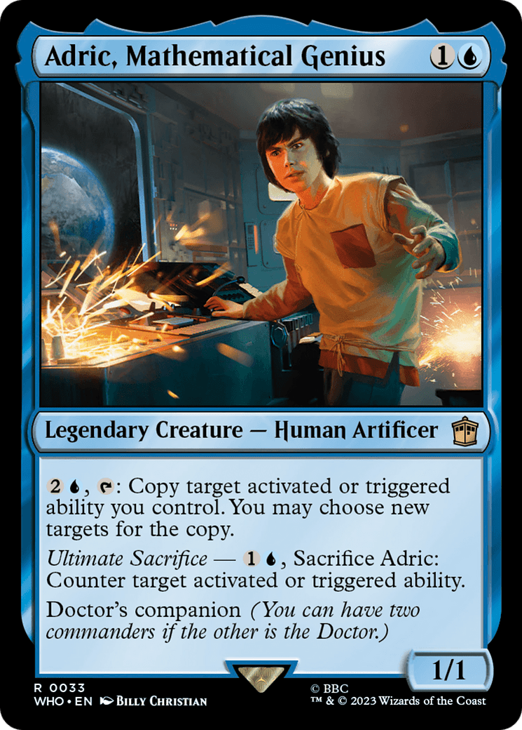 Adric, Mathematical Genius [Doctor Who] Foil