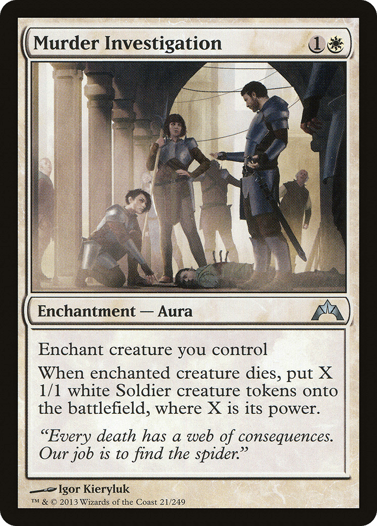 Murder Investigation [Gatecrash] Foil