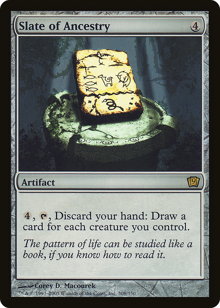 Slate of Ancestry [Ninth Edition] Foil