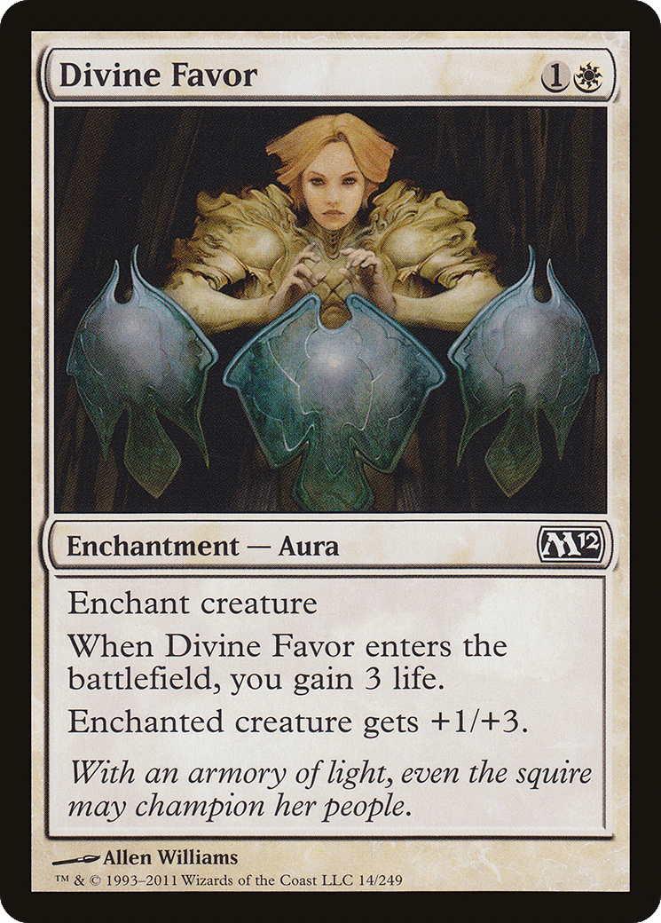 Divine Favor [Magic 2012] Foil