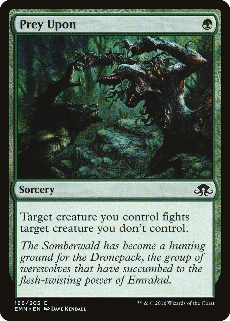 Prey Upon [Eldritch Moon] Foil