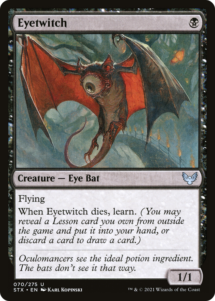 Eyetwitch [Strixhaven: School of Mages] Foil