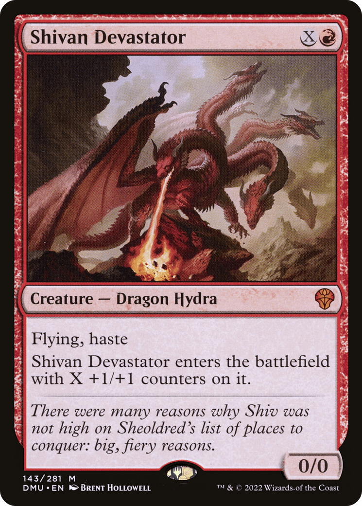 Shivan Devastator [Dominaria United]