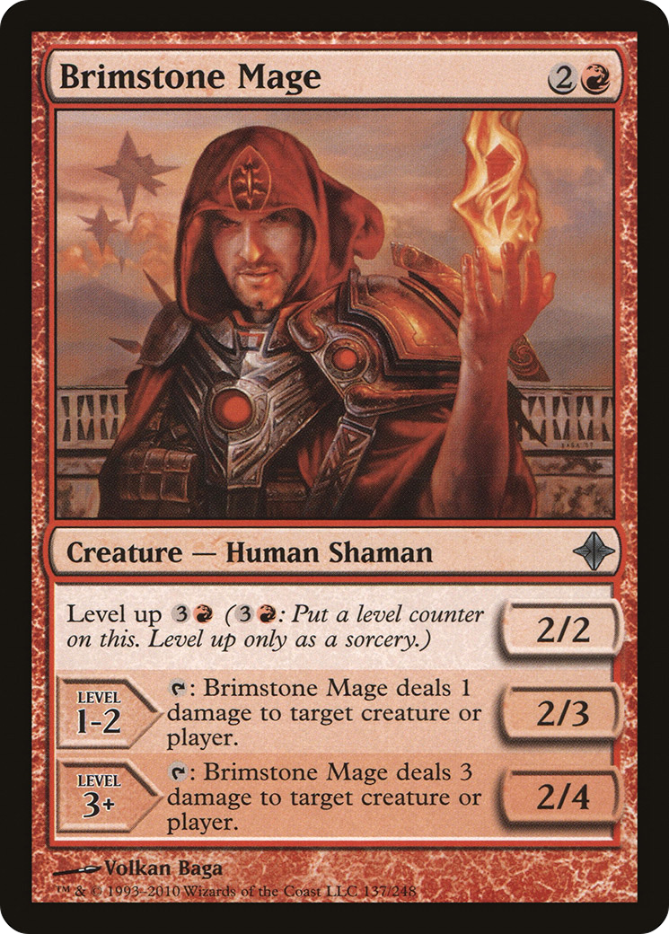 Brimstone Mage [Rise of the Eldrazi] Foil