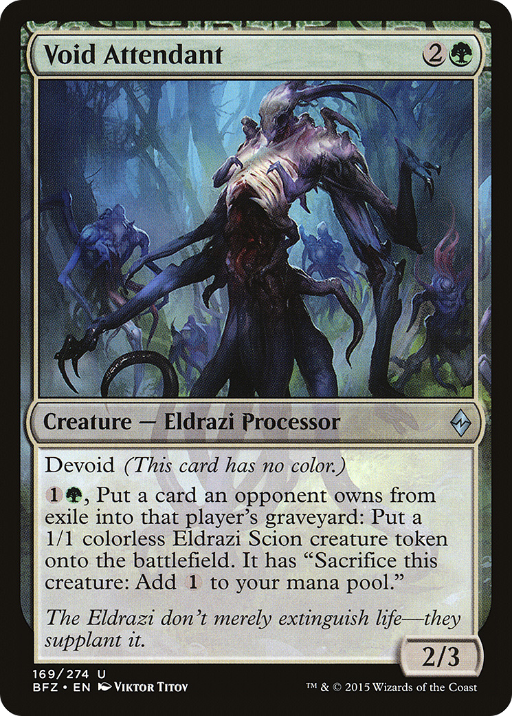 Void Attendant [Battle for Zendikar] Foil