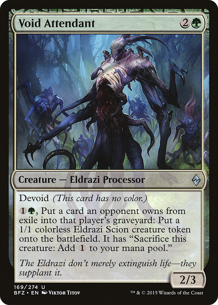 Void Attendant [Battle for Zendikar] Foil