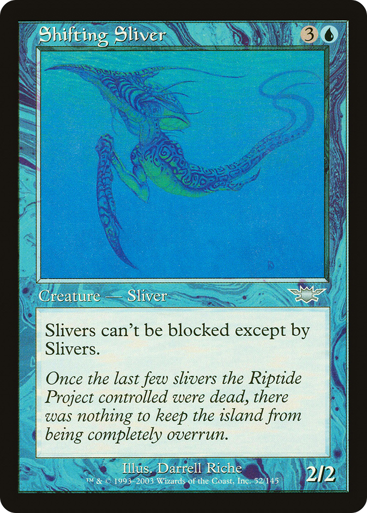 Shifting Sliver [Legions] Foil