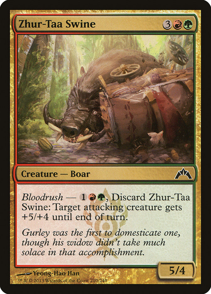 Zhur-Taa Swine 210/249 (Gatecrash) 