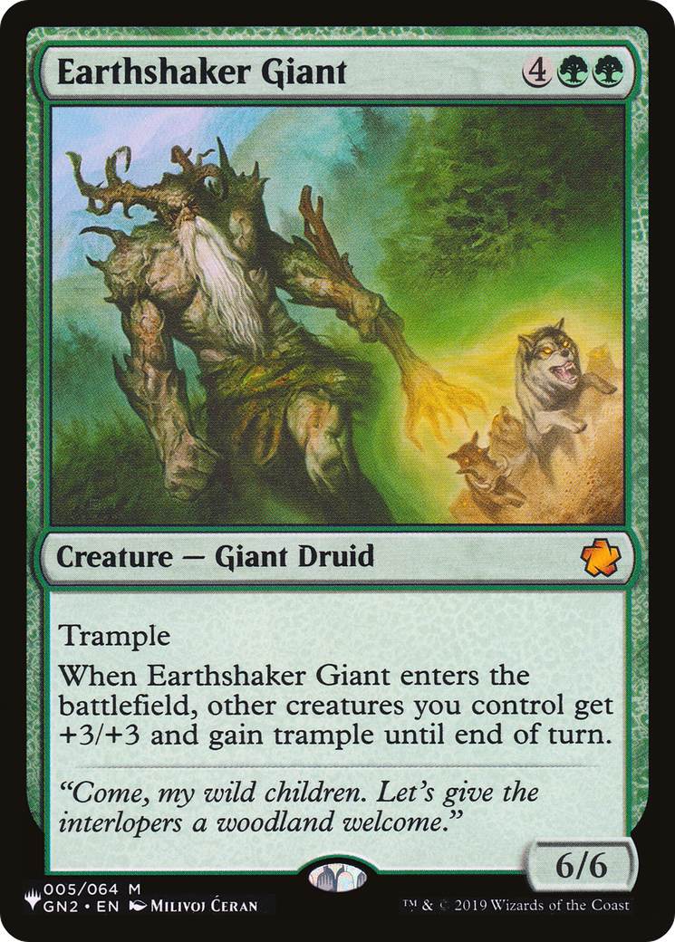 Earthshaker Giant |  (GN2-5) [The List]