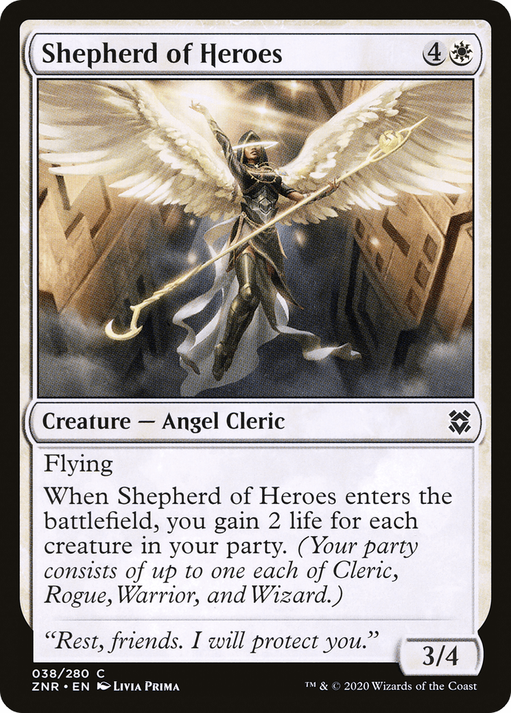 Shepherd of Heroes [Zendikar Rising] Foil