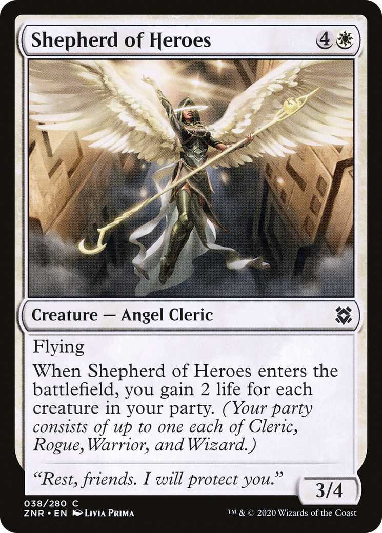 Shepherd of Heroes [Zendikar Rising] Foil