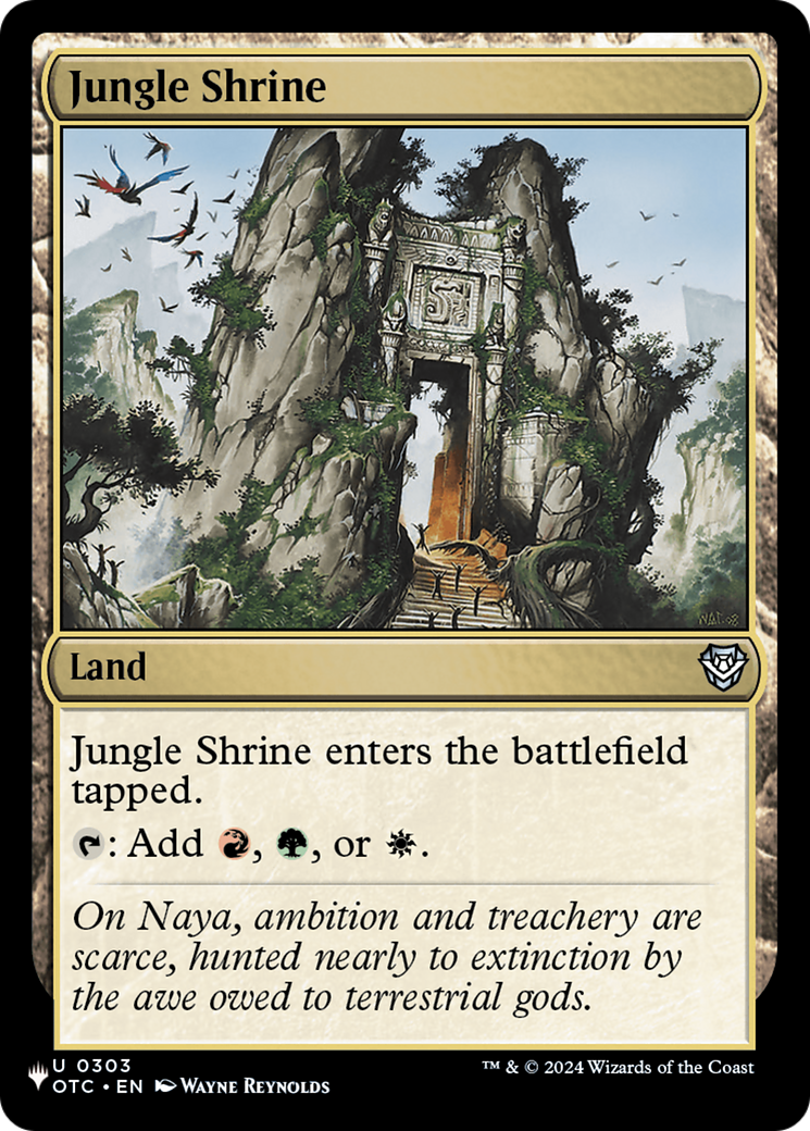 Jungle Shrine |  (OTC-303) [The List]
