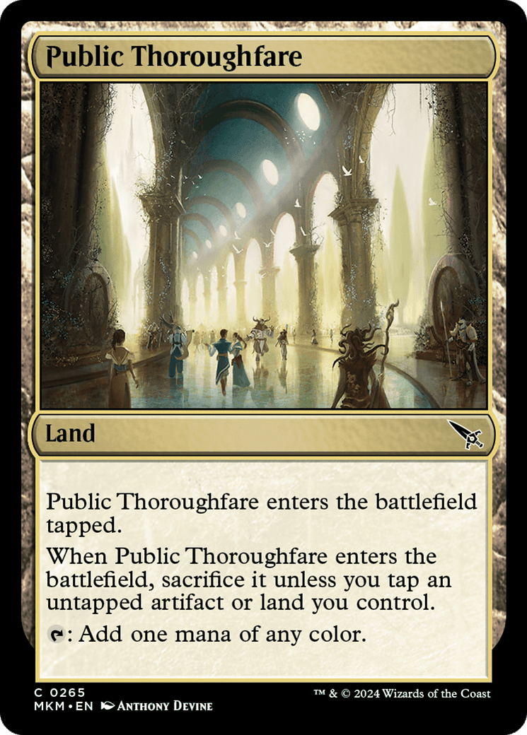 Public Thoroughfare [Murders at Karlov Manor] Foil