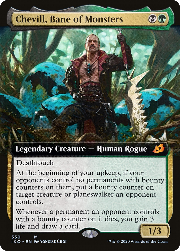 Chevill, Bane of Monsters (Extended Art) [Ikoria: Lair of Behemoths] Foil