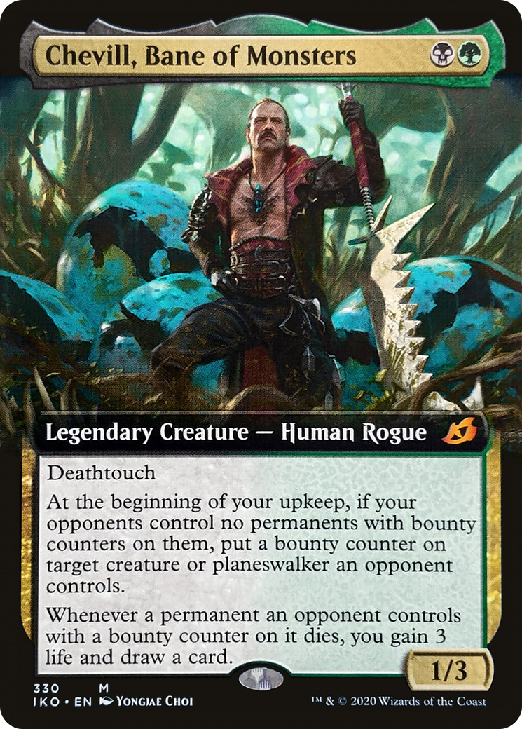 Chevill, Bane of Monsters (Extended Art) [Ikoria: Lair of Behemoths] Foil