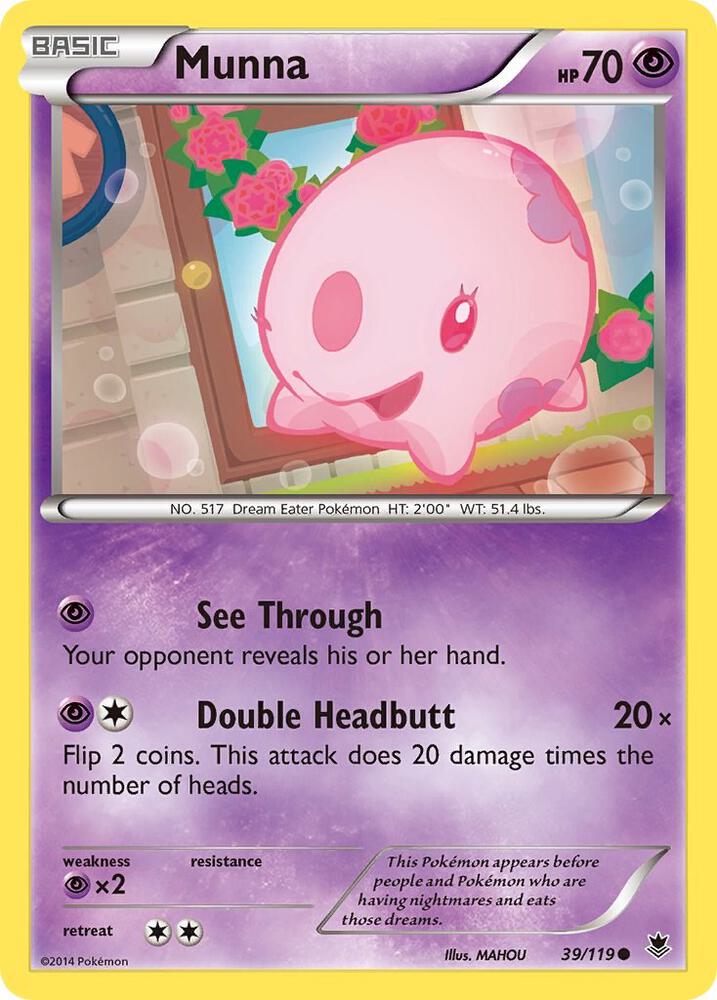 Munna 39/119 (XY - Phantom Forces) 