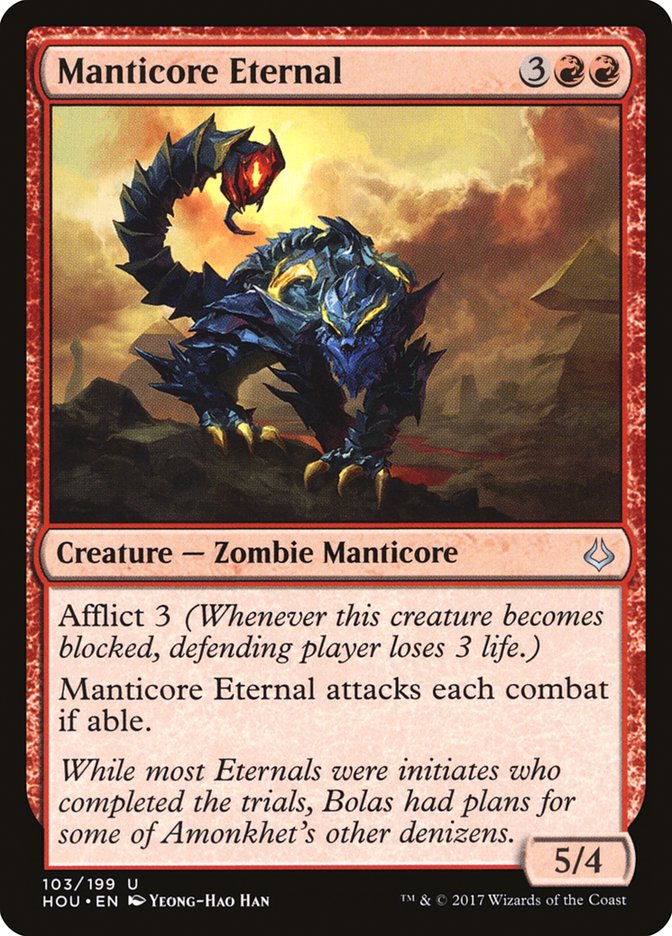 Manticore Eternal 103/199 (Hour of Devastation)  - Foil