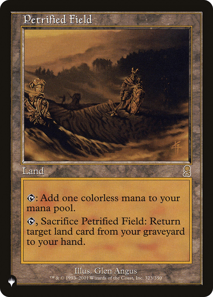 Petrified Field |  (ODY-323) [The List]