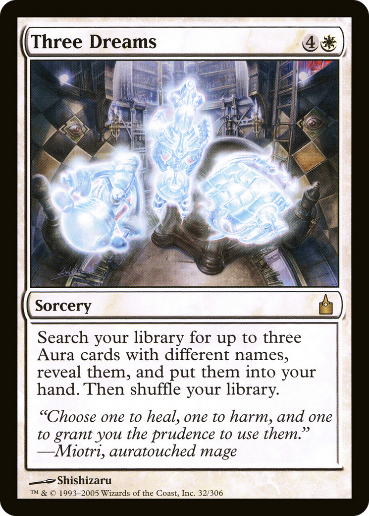 Three Dreams [Ravnica: City of Guilds] Foil
