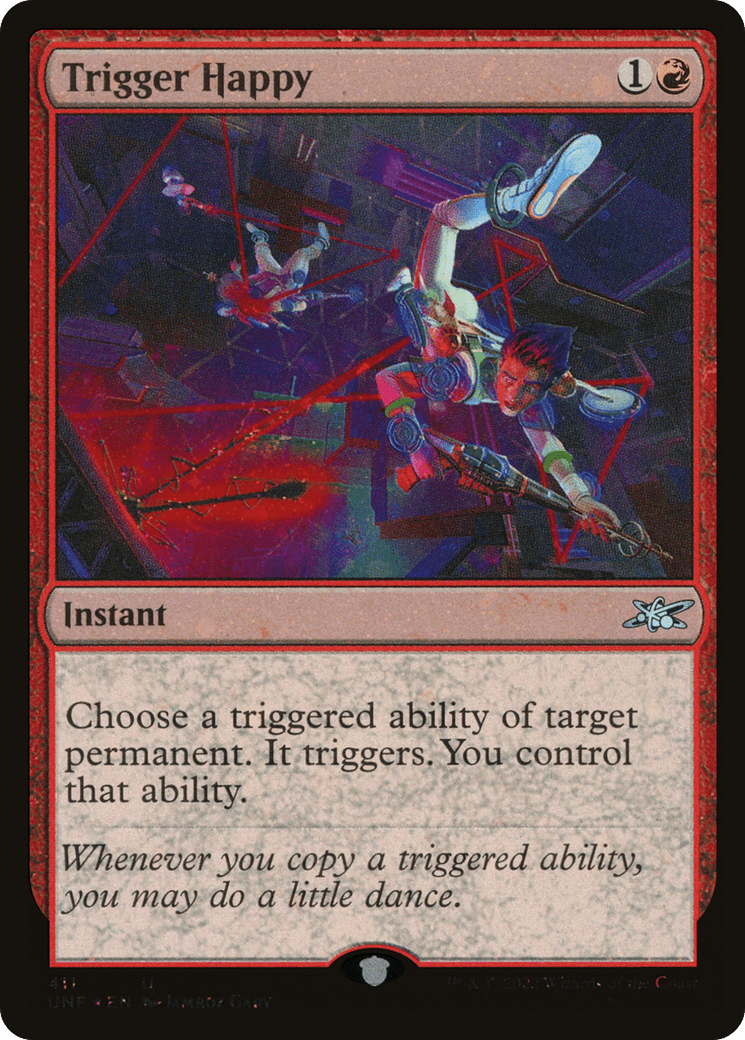 Trigger Happy (Galaxy Foil) [Unfinity]