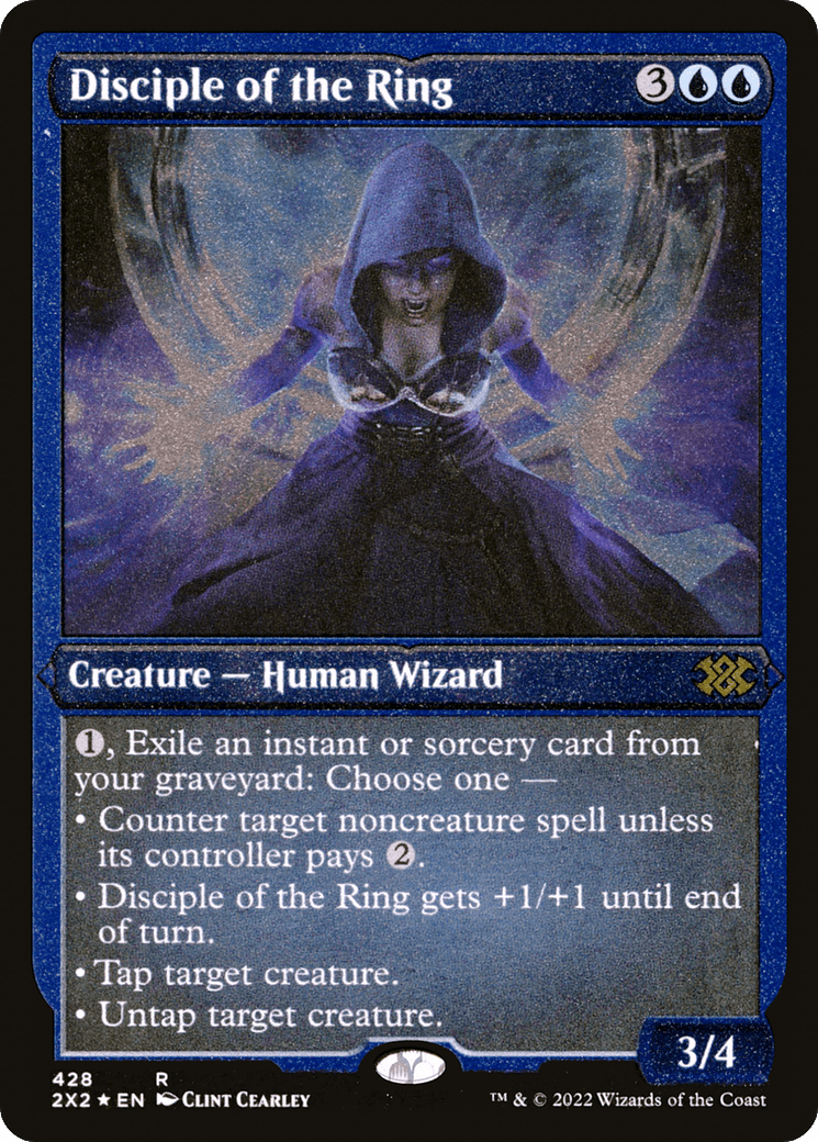 Disciple of the Ring (Foil Etched) |  Foil (428) [Double Masters 2022]