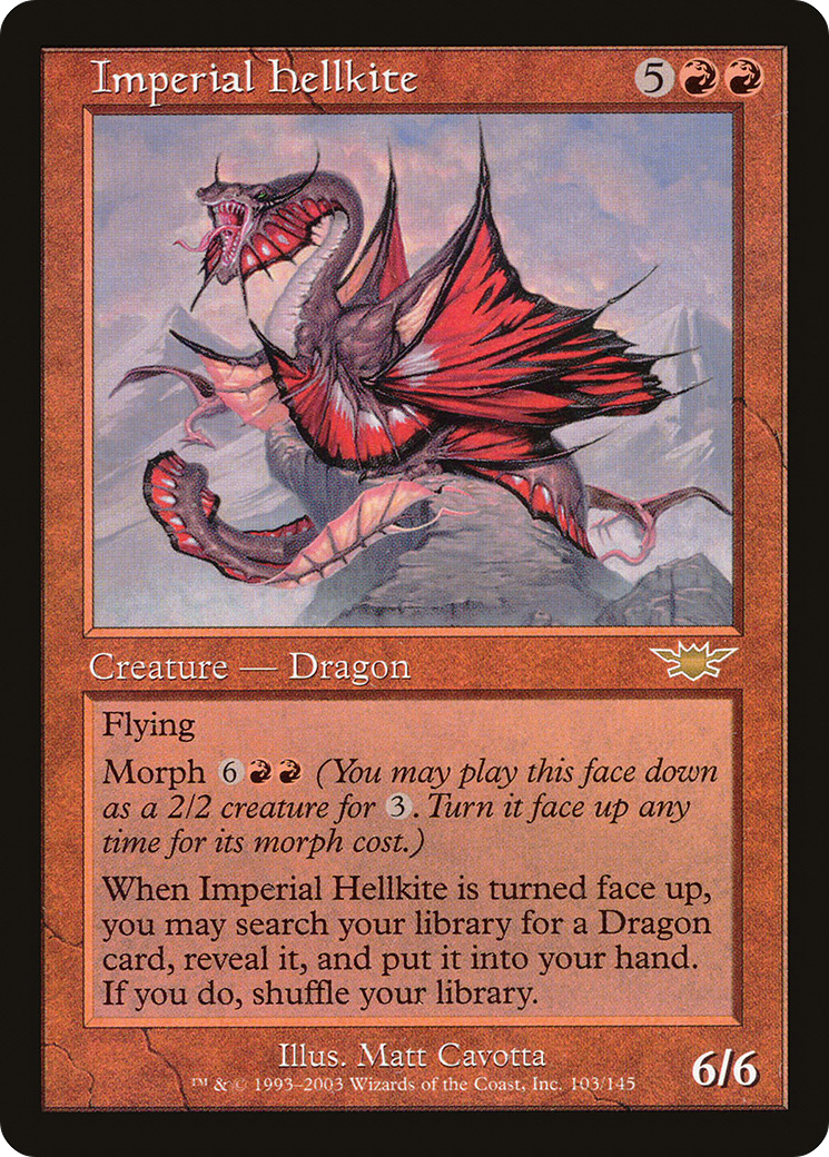 Imperial Hellkite [Legions] Foil