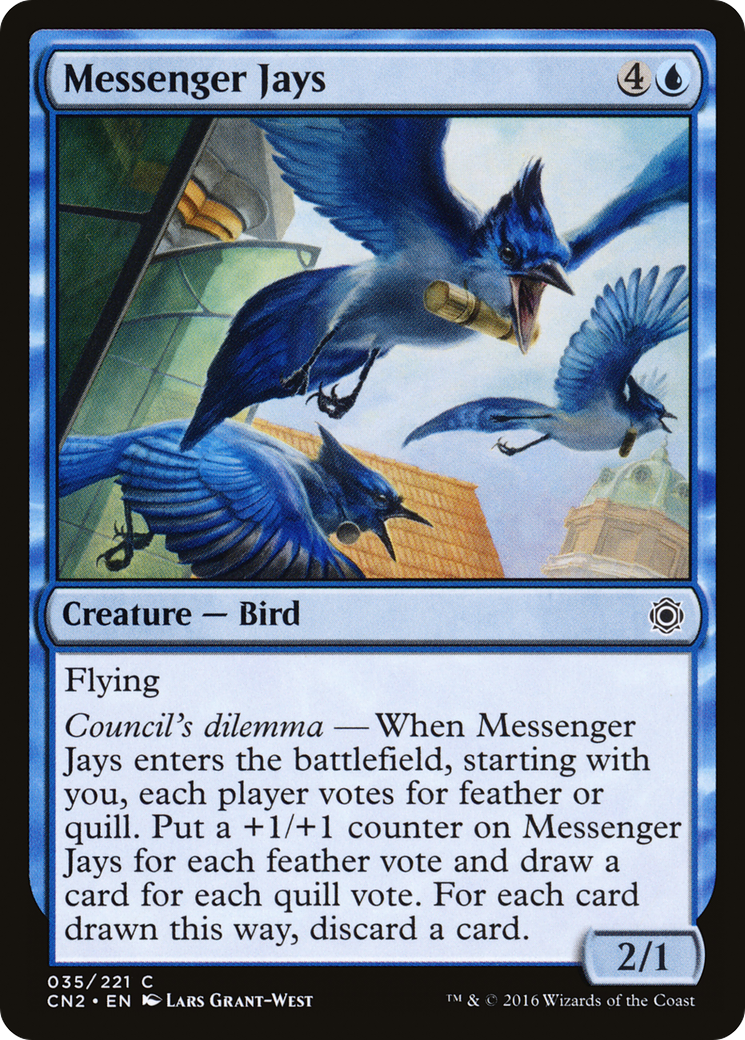 Messenger Jays [Conspiracy: Take the Crown] Foil