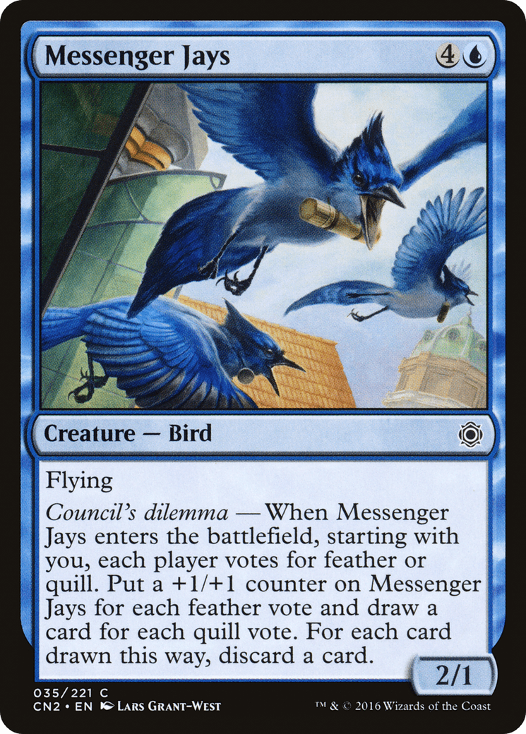 Messenger Jays [Conspiracy: Take the Crown] Foil