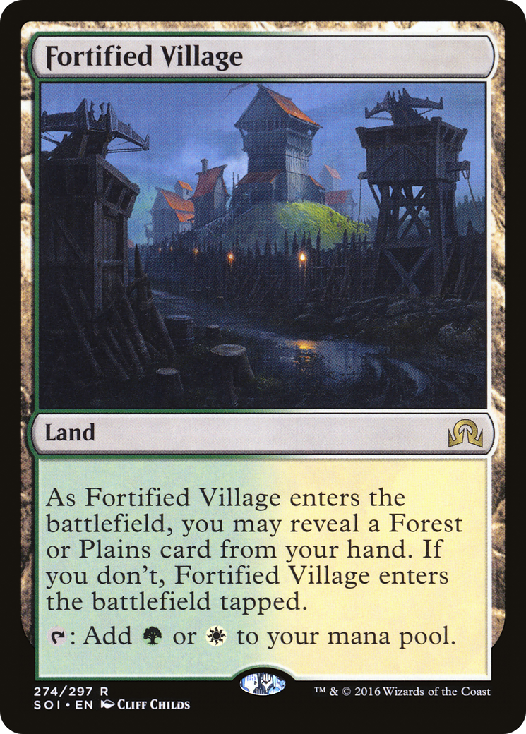 Fortified Village [Shadows over Innistrad] Foil