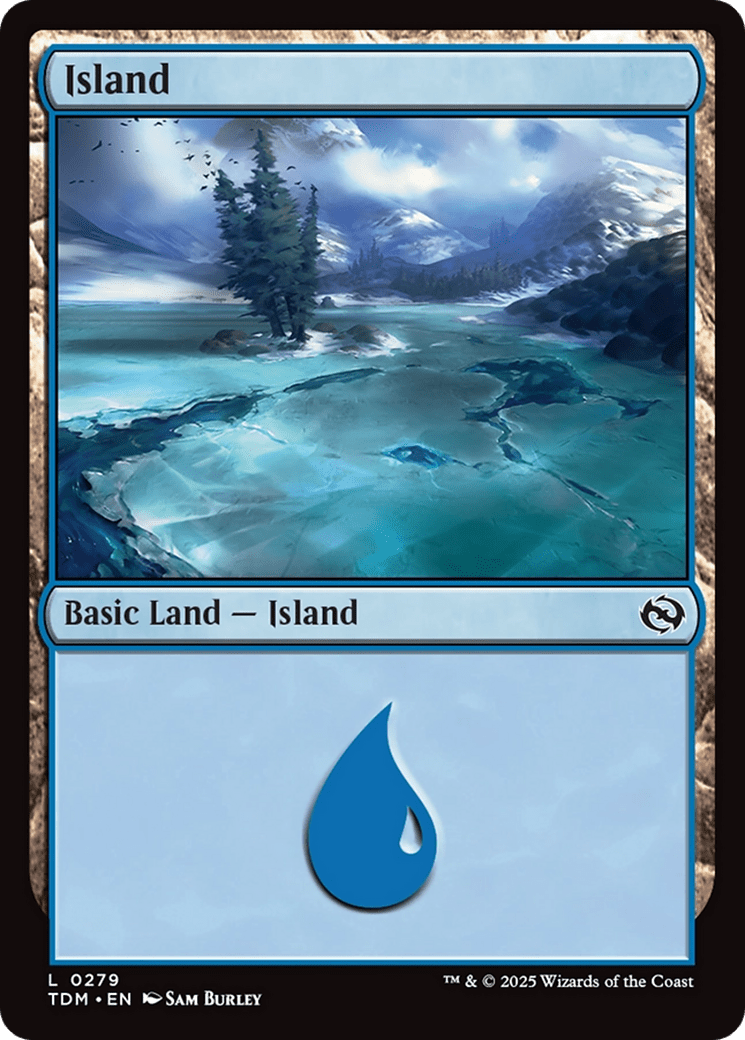 Island (0279) (279) [Tarkir: Dragonstorm]