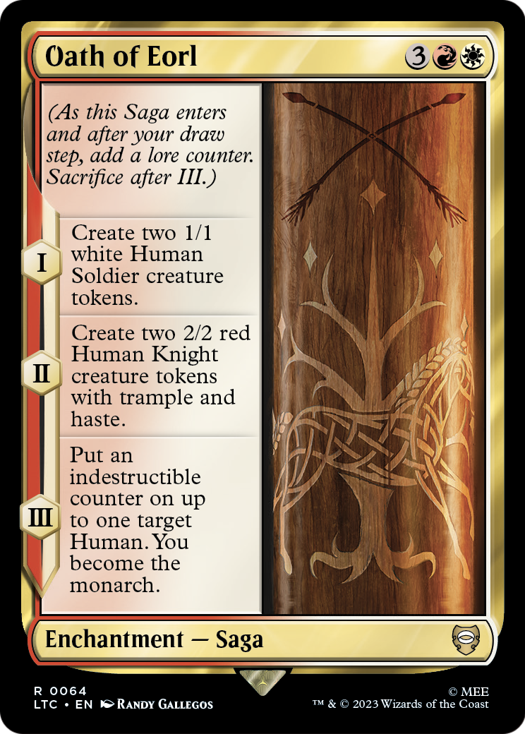 Oath of Eorl [The Lord of the Rings: Tales of Middle-Earth Commander] Foil