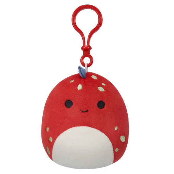 Squishmallows | 3.5" Clip On | Dolan the Red Dinosaur