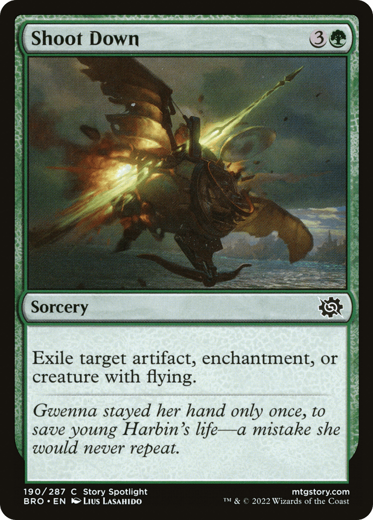 Shoot Down [The Brothers' War] Foil